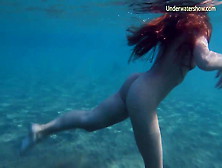 Underwatershow Erotic Fresh Models In Water
