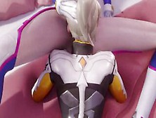 Mercy Screwed Into The Booty While Eating Out D. Va