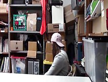 Teen Shoplifter Hayden Henessey Fucked In The Office