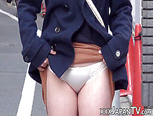 Chinese Gals Showcasing Panties All Around Town