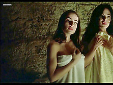 Ania Bukstein - Full Frontal,  Stripped To The Waist Girl-On-Girl Sex Scenes - Ha-Sodot (2007)