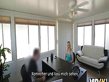 Vip4K.  Wohnen Ist Teuer Geworden Und Die Blonde Tussi Braucht Hilfe