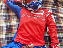 Guy In Motocross Outfit Cum Inside Me