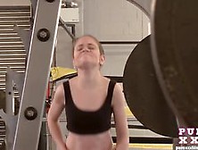 Pure Xxx Films Lucie Gives All Shes Got At Gym