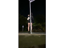 Asian Sissy Trying To Act Naturally Like A Cheap Street Hooker