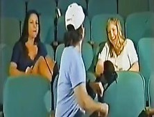 Danni Ashe And Ariele Bondage Feet In Cinema