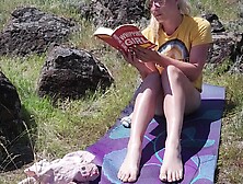 Relax With Me And The Sounds Of Nature: Reading In Public In The Nude