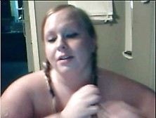 Fat Bbw Gf Masturbating Her Pussy With Her Sex Toy