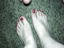 Loading Sex Tape Hispanic Chick Lets Me Shoot My Sperm All Over Her Alluring Feet (Cums On)