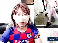 Various Masturbations Of Football Girls