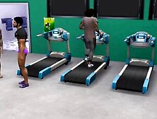 Sims 4 Toddy & Best Friend Lewis Gym Orgy Wickedwhims
