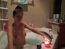 Candlelit Bathtub Webcam Show With Lelu Love