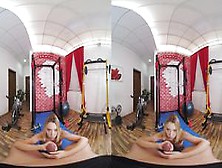 Sexercise With Fit Blonde In Vr