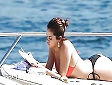 Selena Gomez Caught Wearing A Bikini