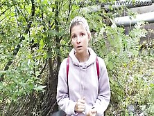 Gina Gerson Was Caught And Fuck For Unlegal Public Pee (Part One)