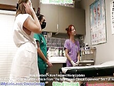Very Pregnant Standardized Patient Nova Maverick Is Examined By Nurse Stacy Shepard,  Nurse Raven Rogue And