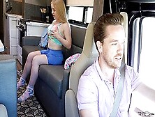 Kylie Shay Thanks A Debt By Giving Her Face And Pussy To A Lucky Guy For A Lift