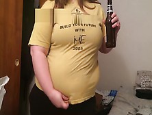 Bigbellylover919 Burps And Tight Shirt