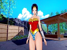 3D Hentai - Sex With Wonder Woman