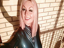 Latex Rubber Selfie Video With Milf Fetish Model Arya Grander