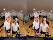 Vr Bangers Naughty College Hot Group Sex With 5 Hot Dirty Cheerleaders Vrporn (Aiden Ashley,  Charly Summer,  Chloe Temple,  Delila
