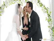 Gilf Nina Hartley And Young Bride Jillian Janson 3Some Sex