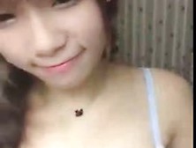 Cute Nerdy Asian Teen Mei Strips Naked On Webcam