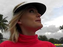 Sexy Tennis Player Kristina Reese Slammed In Her Sweet Pussy