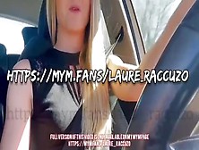 Laure Raccuzo - Elle Suce En Gloryhole Et Se Fait Arroser De Sperme !