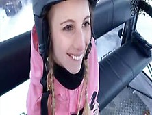 German Cameraman Fucks Hot Chick In The Funicular