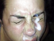 Gagging On My Dick For Facial