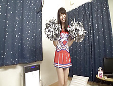 A Shy,  Beautiful Cheerleader From Famous University Makes Av Debut?