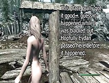 Skyrim Enf - Elf Girl Dumped Naked On The Road Pt.  1