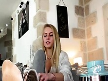 Blonde Babes Foot Fetish Lovers