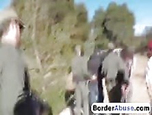 Two Babes Enjoy Fucking At The Border