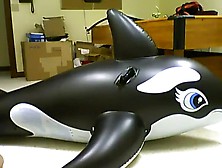 Mating Inflatable Whale Toy 3
