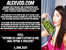 Watch Hotkinkyjo Lamb's Lettuce In Bum,  Butt Sex Fisting & Prolapse Free Porn Video On Fuxxx. Co