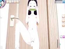 Nezuko Kamado Gameplay Cartoon Point Of View / Standing Sex / Koikatsu Party / Kimetsu No Yaiba