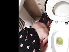 Step Daughter Taking Her Daddy For A Pissing And Offer Him A Fellatio
