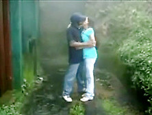 Indian Couple To Fuck In The Rain Movie