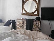 Bf Recorded Her Incredible Sexy Dark Haired Masturbating With Hand Shower Into The Hotel - She Jizzes A Lot