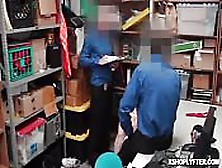 Teen Suspect Got Fucked At The Backroom