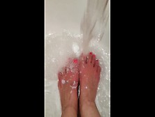 Hot And Soapy Soak For Cute Feet