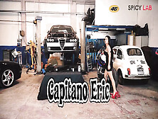 Slutty Garage 1- Slutty Milf Fucks A Body Shop Worker In A Garage.  With Bianka Blue And Capitano Eric