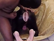 Black Guy Cum On Shemale Ass