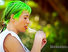 She Smokes 217 - Cate