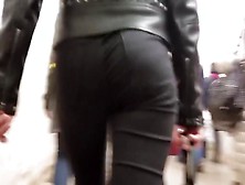 Watching On Tight Ass In Black Jeans