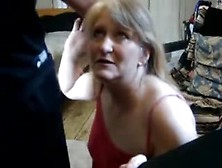 Mom Forced To Deepthroat