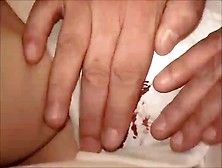 Jap Chubby Got Pussy Pierced To Bleed