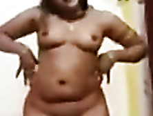 Large Indian Teen Shows Off Big Naked Body